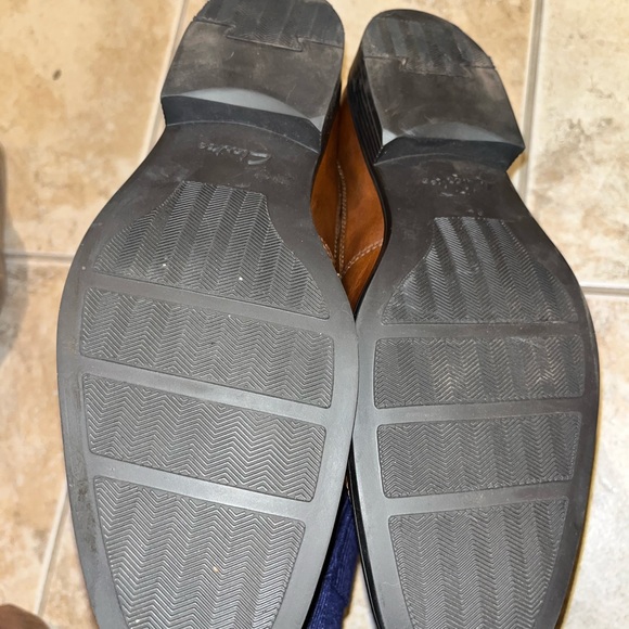 Sharp brown Tan mens shoes size 8 M - Picture 5 of 6